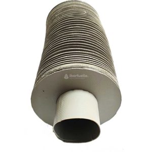 fuelle termoencolado cosido de PVC gris