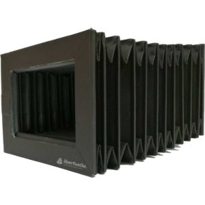 fuelle industrial cuadrado con puentes de pvc