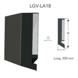 Limpia guías LGV-LA18 vulcanizados