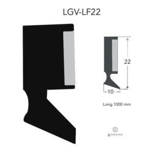 Limpia guías LGV-LF22 superficies onduladas o deformes