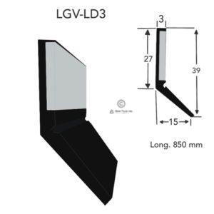 Limpia guías LGV-LD3 Longitud 850