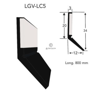Limpia guías LGV-LC5 Longitud 800