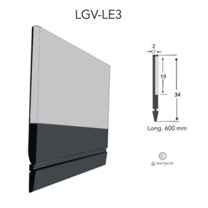 Limpia guías LGV-LE3 Longitud 600