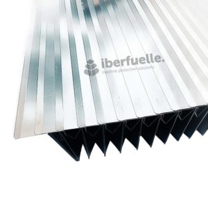 Fuelle-con-laminas-de-acero-inoxidable-fijas-alta-temperatura Fuelle bancada con láminas inox para viruta muy caliente