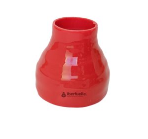 Manga cónica silicona roja